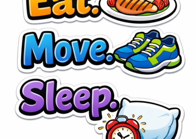 Eat. Move. Sleep.