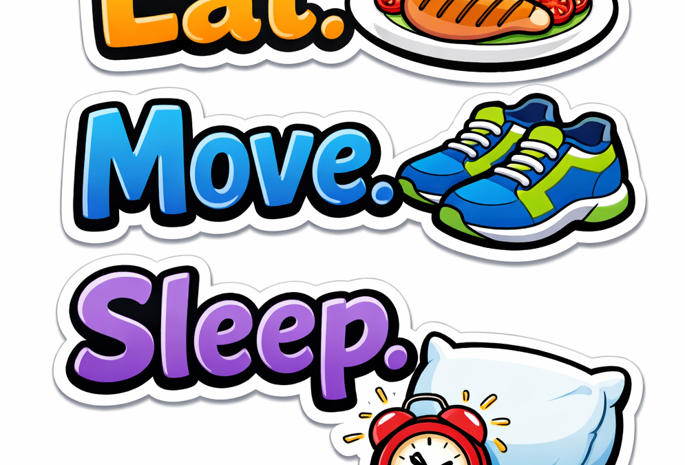 Eat. Move. Sleep.