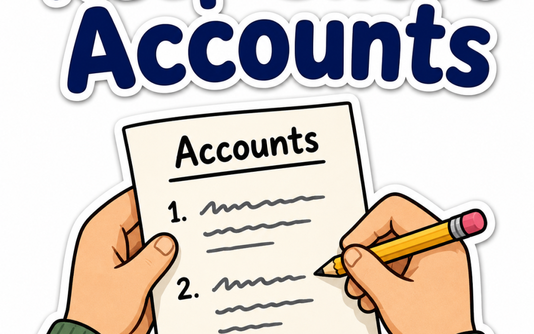 Maxim #32: Keep Short Accounts