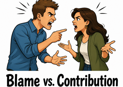 Blame vs. Contribution